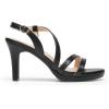 imageDREAM PAIRS Womens Platform Strappy Heels High Heeled Sandals Open Toe Comfortable Dressy Shoes with Adjustable Ankle StrapBlack