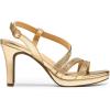 imageDREAM PAIRS Womens Platform Strappy Heels High Heeled Sandals Open Toe Comfortable Dressy Shoes with Adjustable Ankle StrapGold