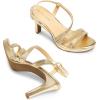 imageDREAM PAIRS Womens Platform Strappy Heels High Heeled Sandals Open Toe Comfortable Dressy Shoes with Adjustable Ankle StrapGold