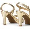 imageDREAM PAIRS Womens Platform Strappy Heels High Heeled Sandals Open Toe Comfortable Dressy Shoes with Adjustable Ankle StrapLight Gold