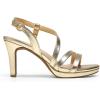 imageDREAM PAIRS Womens Platform Strappy Heels High Heeled Sandals Open Toe Comfortable Dressy Shoes with Adjustable Ankle StrapLight Gold