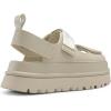 imageDREAM PAIRS Platform Wedges Sandals for Women Chunky Open Toe Dress Walking Comfortable Flat Sandals for SummerBeige