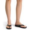imageDREAM PAIRS Womens Arch Support Flip Flops Comfortable Dressy Orthopedic Thong Sandals Slides with Bow for Walking Summer VacationAll Black