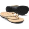 imageDREAM PAIRS Womens Arch Support Flip Flops Comfortable Dressy Orthopedic Thong Sandals Slides with Bow for Walking Summer VacationCork
