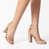 imageDREAM PAIRS Womens Chunky Heels 4 inch High Multi Strap Soft Comfort Block Heeled Sandals for Prom Dancing WeddingGold