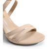 imageDREAM PAIRS Womens Chunky Heels 4 inch High Multi Strap Soft Comfort Block Heeled Sandals for Prom Dancing WeddingNude