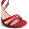 imageDREAM PAIRS Womens Chunky Heels 4 inch High Multi Strap Soft Comfort Block Heeled Sandals for Prom Dancing WeddingRed