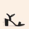 imageDREAM PAIRS Womens Chunky Heels Block Round Open Toe Ankle Strap Heel Fashion Wedding Party Comfort Dress Sandals ShoesBlacknubuck