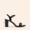imageDREAM PAIRS Womens Chunky Heels Block Round Open Toe Ankle Strap Heel Fashion Wedding Party Comfort Dress Sandals ShoesBlackpu