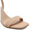 imageDREAM PAIRS Womens Chunky Heels Square Open Toe Ankle Buckle Strappy Block Heeled Sandals for Party Wedding DailyNudenubuck