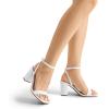 imageDREAM PAIRS Womens Chunky Heels Square Open Toe Ankle Buckle Strappy Block Heeled Sandals for Party Wedding DailyWhitepu