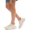 imageDREAM PAIRS Womens Platform Chunky Fashion Sneakers Slip on Walking Stylish Lightweight Classic Casual SneakerBeige
