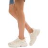 imageDREAM PAIRS Womens Platform Chunky Fashion Sneakers Slip on Walking Stylish Lightweight Classic Casual SneakerBeigeRainbow