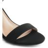 imageDREAM PAIRS Heels for Women Chunky Block Heel Open Toe Ankle Strap 35 Inch Heeled Sandals for Party Date WeddingBlacknubuck