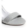 imageDREAM PAIRS Heels for Women Chunky Block Heel Open Toe Ankle Strap 35 Inch Heeled Sandals for Party Date WeddingSilver