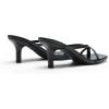 imageDREAM PAIRS Heels for Women Flip Flops Kitten Low Heels Open Square Toe Thong Heeled Sandals Sexy Fashion Comfort Shoes for Party Casual SlidesBlack