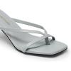 imageDREAM PAIRS Heels for Women Flip Flops Kitten Low Heels Open Square Toe Thong Heeled Sandals Sexy Fashion Comfort Shoes for Party Casual SlidesGrey