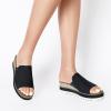 imageDREAM PAIRS Platform Sandals Women Slipon Espadrille Bohemia Wedge Sandals Comfort Dressy Summer Open Toe Canvas Slides for Womens Outdoor Walking Beach VacationBlack