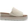 imageDREAM PAIRS Platform Sandals Women Slipon Espadrille Bohemia Wedge Sandals Comfort Dressy Summer Open Toe Canvas Slides for Womens Outdoor Walking Beach VacationNaturalcanvas