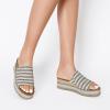 imageDREAM PAIRS Platform Sandals Women Slipon Espadrille Bohemia Wedge Sandals Comfort Dressy Summer Open Toe Canvas Slides for Womens Outdoor Walking Beach VacationNaturalfabric