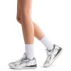 imageDREAM PAIRS Women Chunky Platform Retro Fashion Sneakers Comfortable Breathable Walking Shoes Casual Lace Up Tennis ShoesSilver