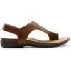imageDREAM PAIRS Womens Comfortable Cork Footbed Arch Support Sandals Casual to Dressy Thong Walking Flat Sandals for SummerBrown