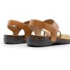 imageDREAM PAIRS Womens Comfortable Cork Footbed Arch Support Sandals Casual to Dressy Thong Walking Flat Sandals for SummerTan