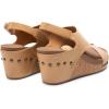imageDREAM PAIRS Womens Platform Wedge Sandals Comfortable PeepToe Cork Casual ampamp Dressy Summer Lightweight Shoes for All Day WearCamel