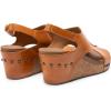 imageDREAM PAIRS Womens Platform Wedge Sandals Comfortable PeepToe Cork Casual ampamp Dressy Summer Lightweight Shoes for All Day WearTan