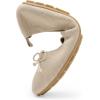 imageDREAM PAIRS Womens Round Toe Foldable Portable Knit Ballet Flats Comfortable Dressy Flats for Work Office Dress Shoes Business CasualAll Nude
