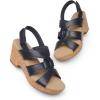 imageDREAM PAIRS Womens Wedge Sandals Comfortable Open Toe Platform Casual Dressy Cork Summer Dress ShoesNavy