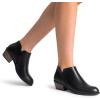 imageDREAM PAIRS Womens Ankle Boots Low Chunky Heel Comfortable Short Fall Booties ShoesBlackpu