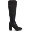 imageDREAM PAIRS Womens Chunky Heel Knee High BootsBlack