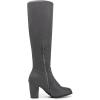 imageDREAM PAIRS Womens Chunky Heel Knee High BootsGrey