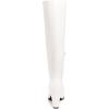 imageDREAM PAIRS Womens Chunky Heel Knee High BootsWhitePu