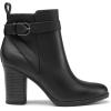 imageDREAM PAIRS Womens Chunky High Heel Ankle Boots Round Toe Fall Short Booties ShoesBlackpu