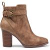 imageDREAM PAIRS Womens Chunky High Heel Ankle Boots Round Toe Fall Short Booties ShoesTanpu
