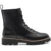 imageDREAM PAIRS Womens Combat Ankle Boots Lace up Lug Sole Fashion Booties ShoesBlack