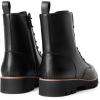 imageDREAM PAIRS Womens Combat Ankle Boots Lace up Lug Sole Fashion Booties ShoesBlack
