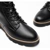 imageDREAM PAIRS Womens Combat Ankle Boots Lace up Lug Sole Fashion Booties ShoesBlack