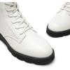 imageDREAM PAIRS Womens Combat Ankle Boots Lace up Lug Sole Fashion Booties ShoesWhite