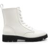 imageDREAM PAIRS Womens Combat Ankle Boots Lace up Lug Sole Fashion Booties ShoesWhite