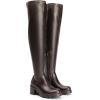 imageDREAM PAIRS Womens Knee High Boots Platform Over The Knee High Chunky Heel Fashion Boots for WomenBrownpu