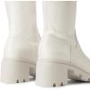 imageDREAM PAIRS Womens Knee High Boots Platform Over The Knee High Chunky Heel Fashion Boots for WomenWhitepu