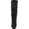 imageDREAM PAIRS Womens Knee High Pull On Fall Weather Winter BootsBlack