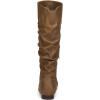 imageDREAM PAIRS Womens Knee High Pull On Fall Weather Winter BootsCamel