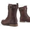 imageDREAM PAIRS Womens Mid Calf Builtin Wallet Pocket Lace up Military Combat BootsMissionburgundy