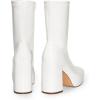 imageDREAM PAIRS Womens Mid Calf Gogo Boots Platform High Chunky Block Heel Square Toe Ankle BootsWhitepat