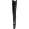 imageDREAM PAIRS Womens Thigh High Block Heel Over The Knee BootsBlackpu