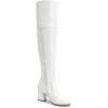 imageDREAM PAIRS Womens Thigh High Block Heel Over The Knee BootsWhitepu